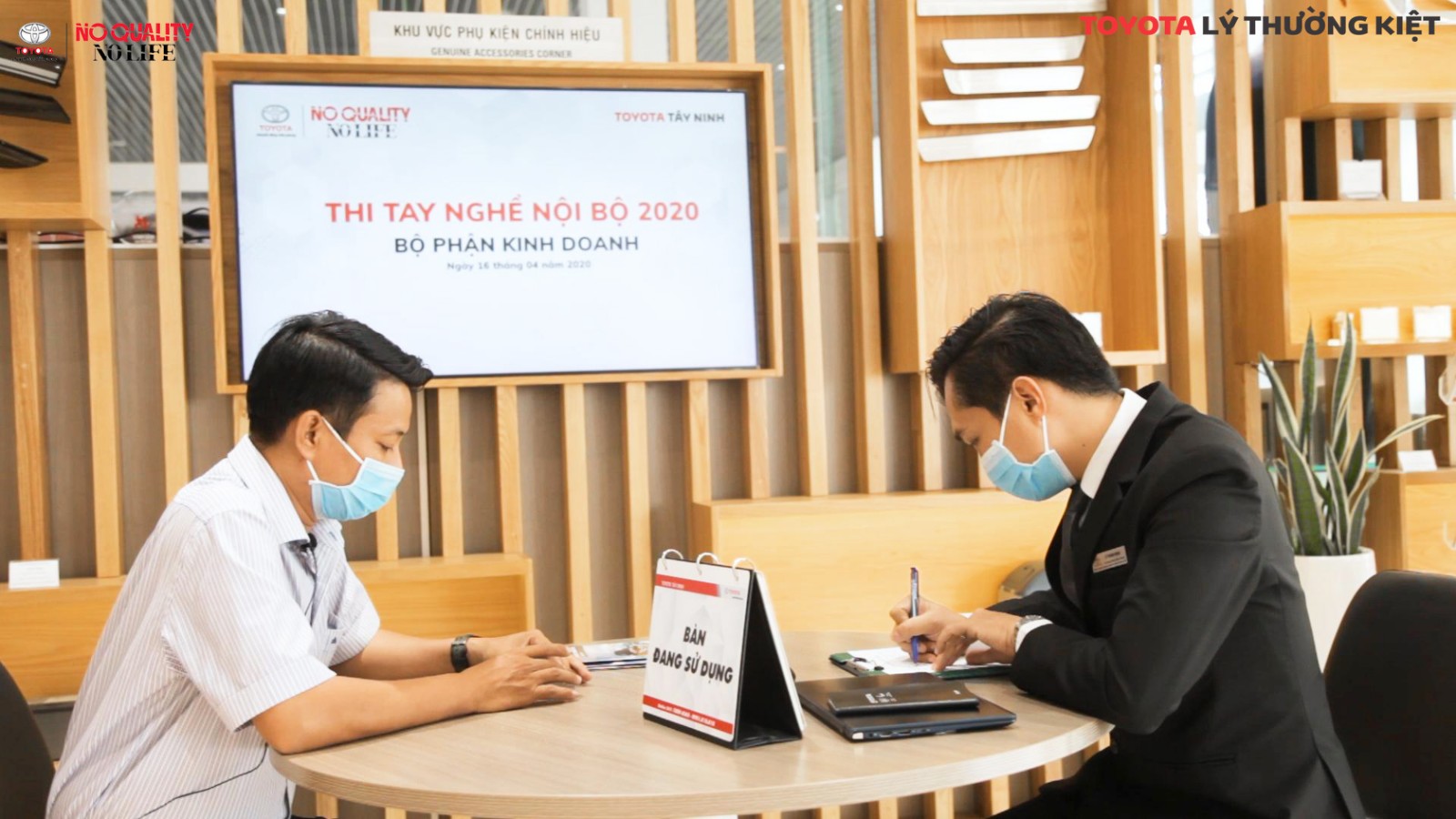 hội thi tay nghề xe Toyota