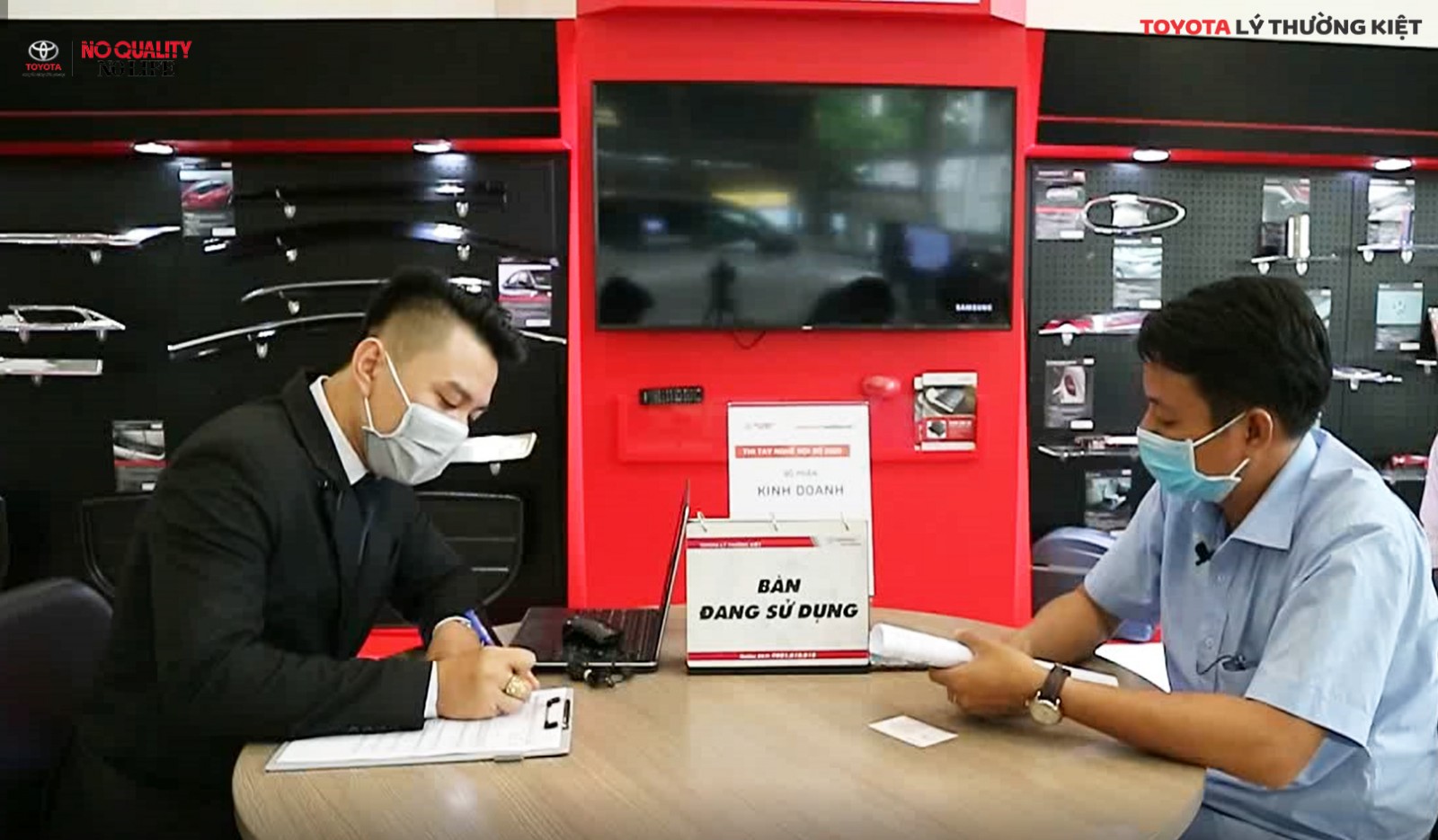 hội thi tay nghề xe Toyota