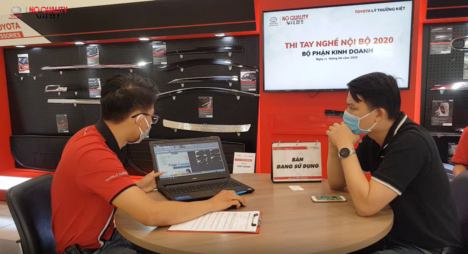 hội thi tay nghề xe Toyota