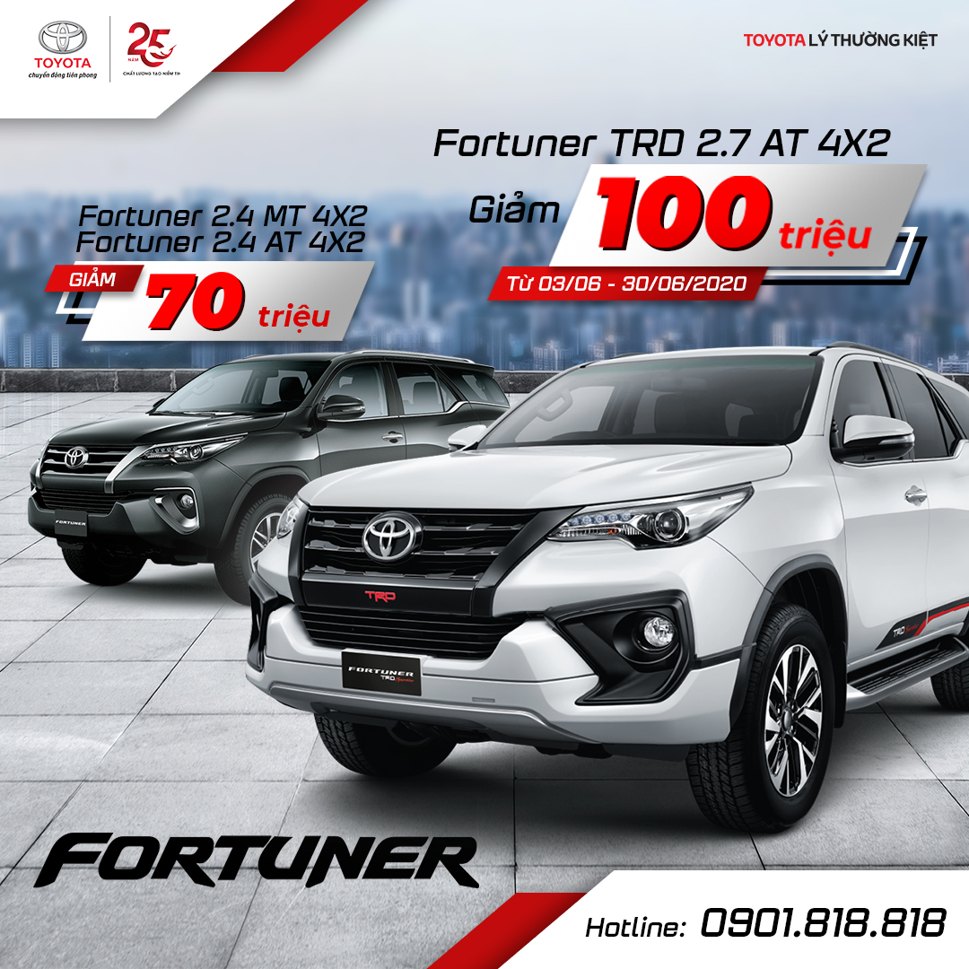 Bảng giá xe Toyota 2020