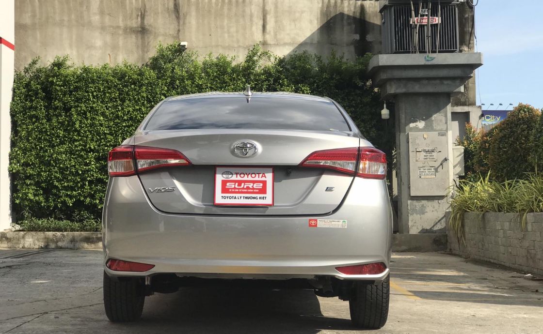 thân sau xe vios đã qua sử dụng