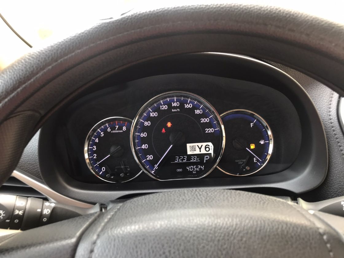 đồng hồ xe vios đã qua sử dụng