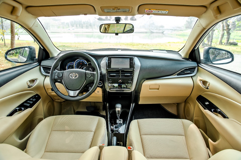 Nội thất xe Toyota Vios 2021 G