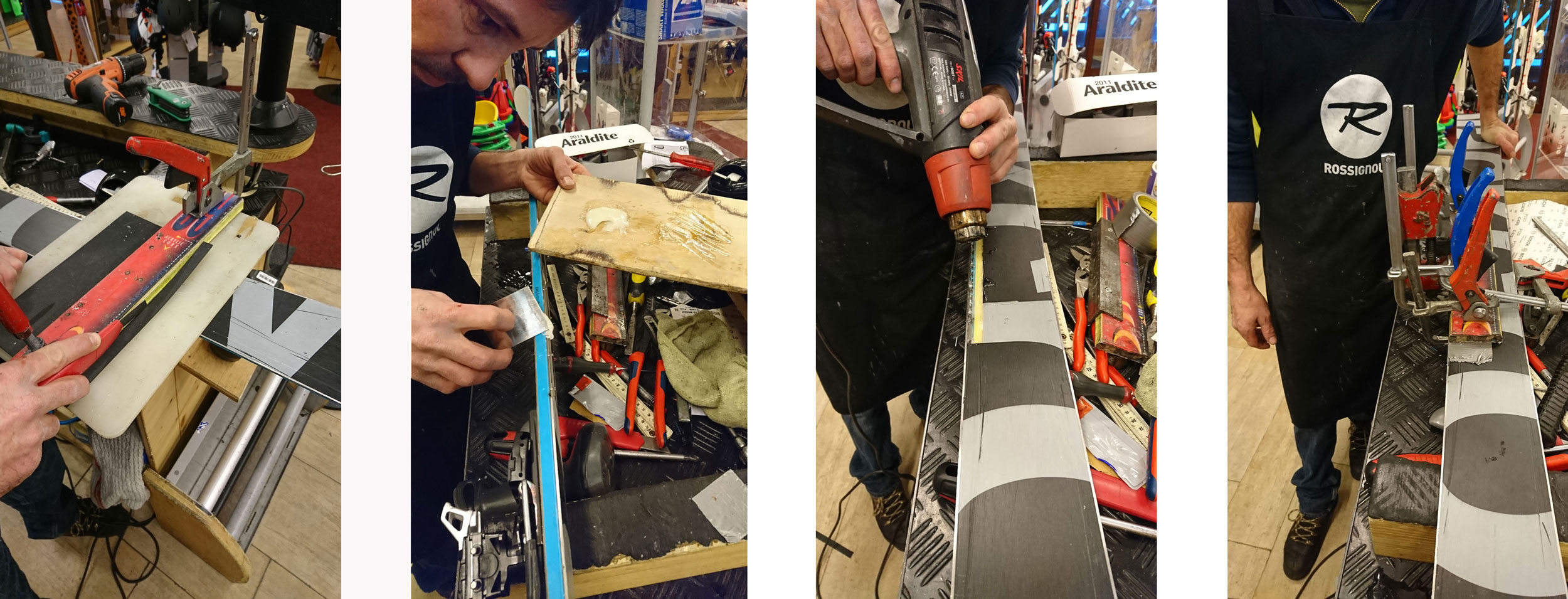 empiecement ski atelier eskiador