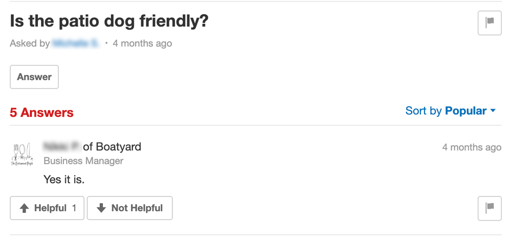 Customer reviews
