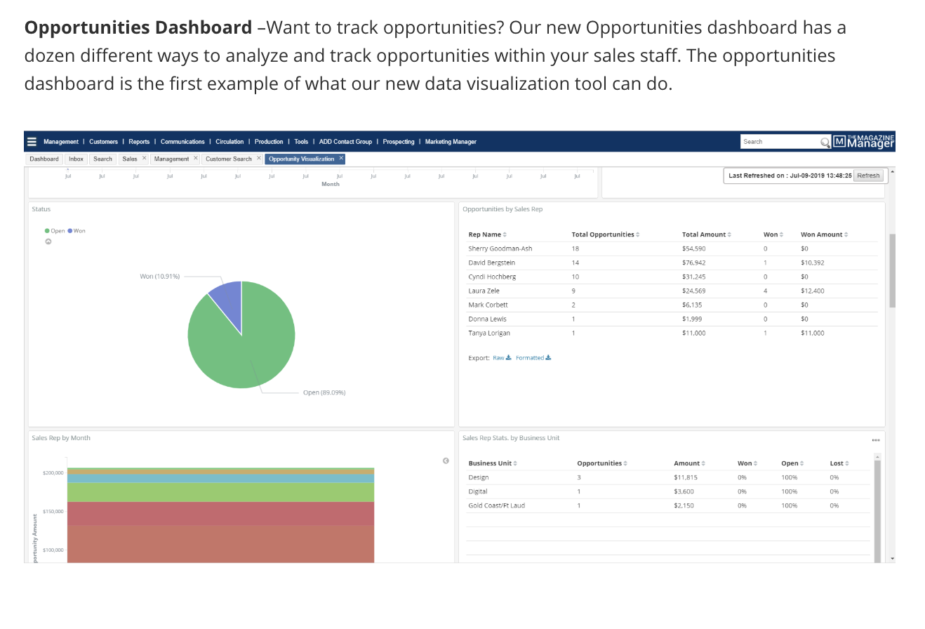 manage sales team