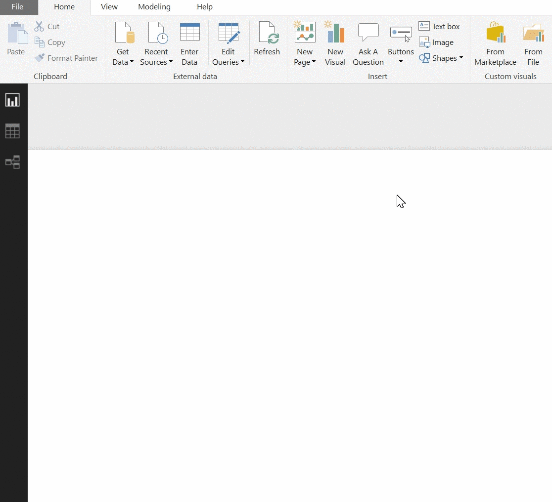 PowerBI - Query Example - Mastery by Department - OttoLearn Adaptive Learning