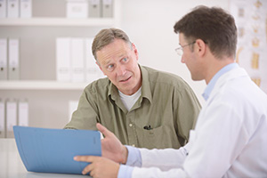 Patient Discussing Issues with Doctor