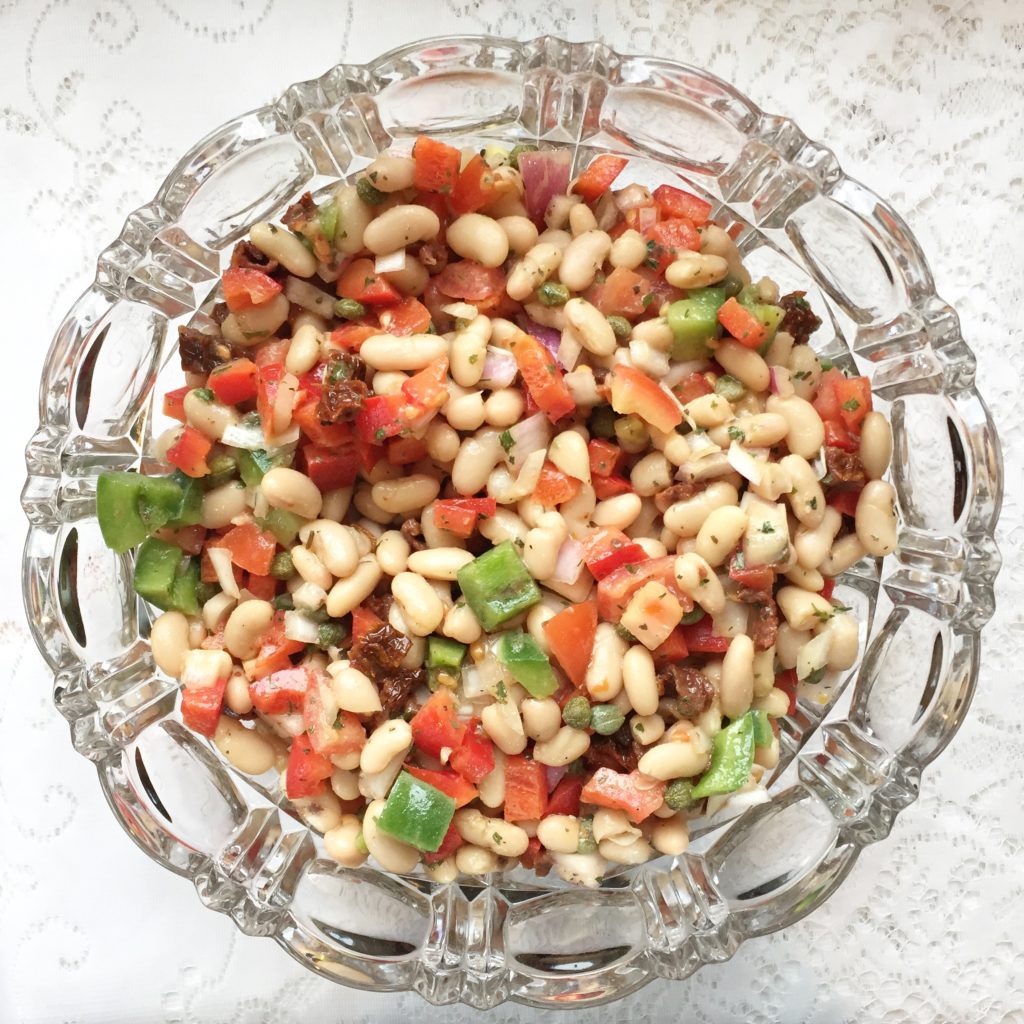 Tuscan Bean Salad Healthy Eating And Living