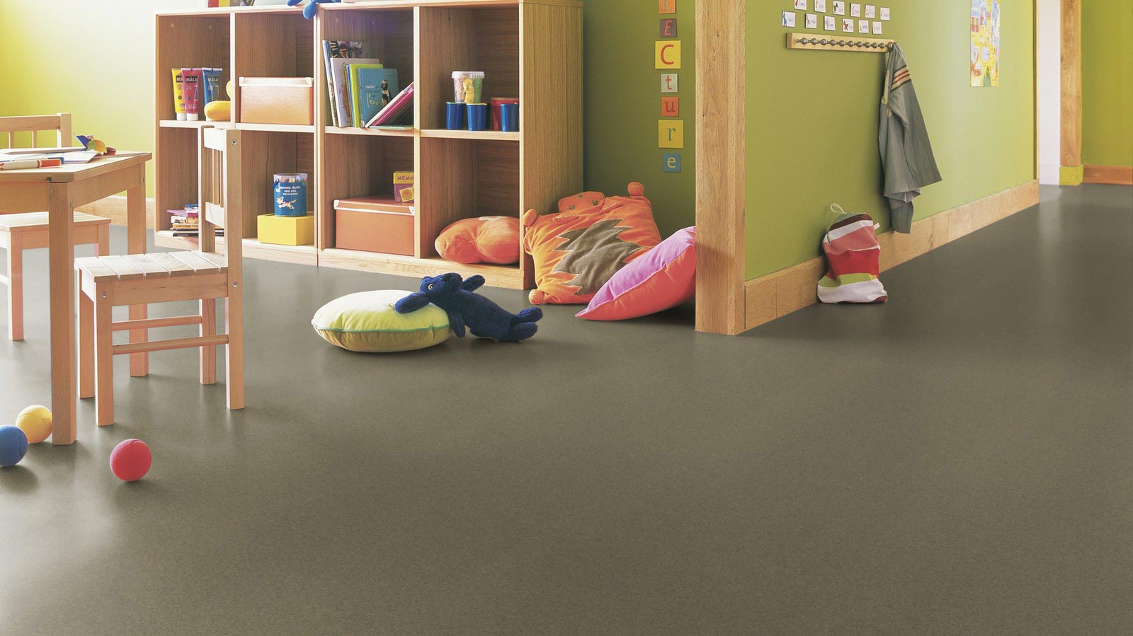 PVC Vloer voor kinderdagverblijven - PVC projectvloeren