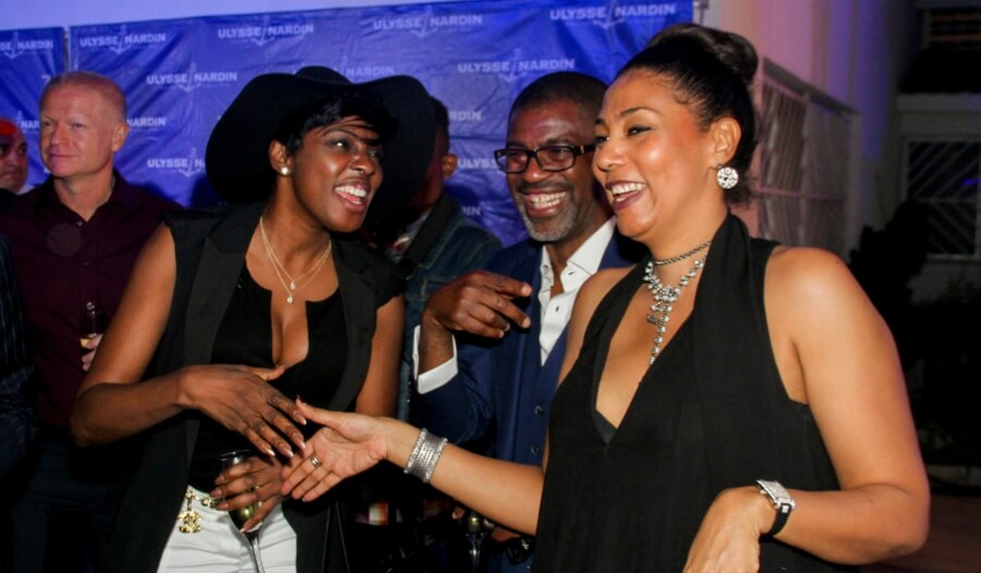 ulysse nardin opening event in nigeria