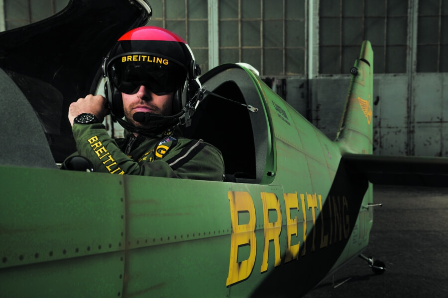 Mika Brageot Breitling Colt Skyracer