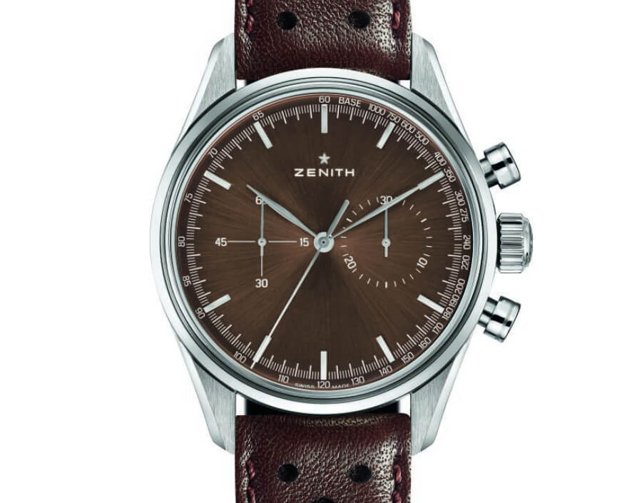 Zenith chronomaster Brown Dail