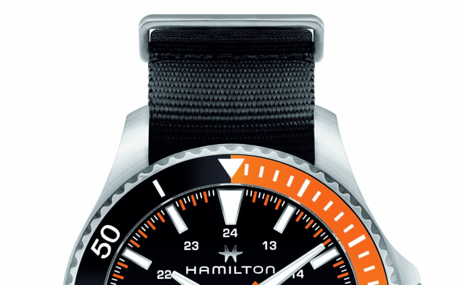 Hamilton Khaki Navy Scuba with nato strap
