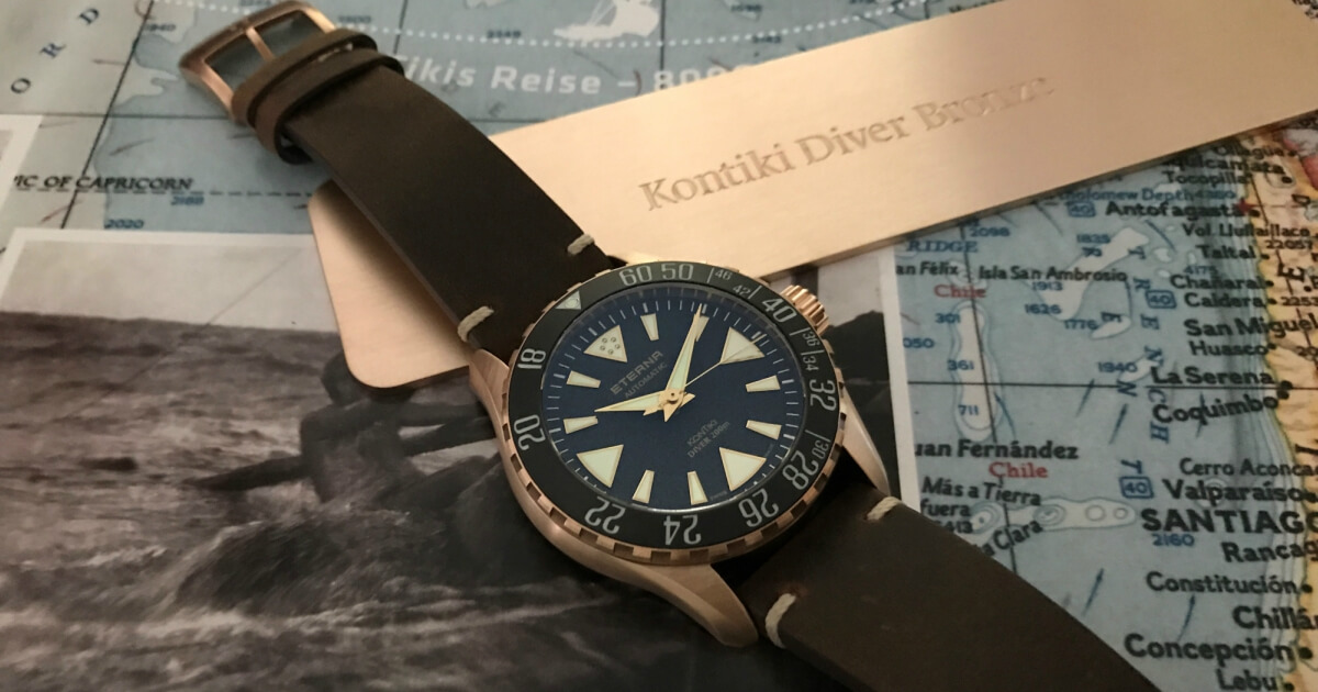 Eterna KonTiki Bronze Manufacture