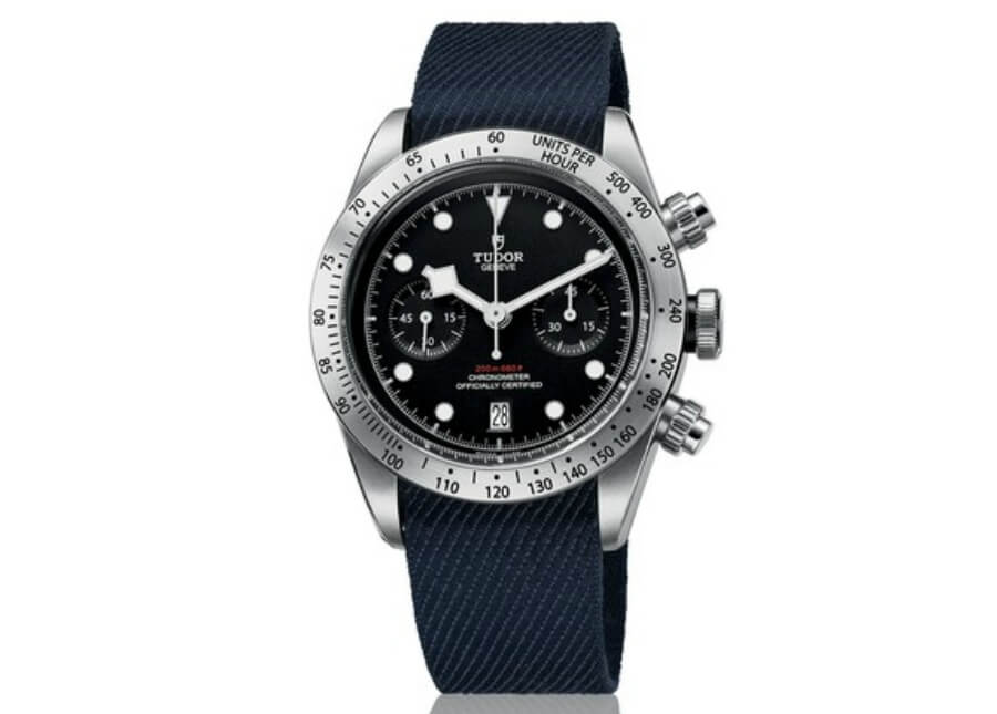 Tudor Heritage Black Bay Chrono fabric strap
