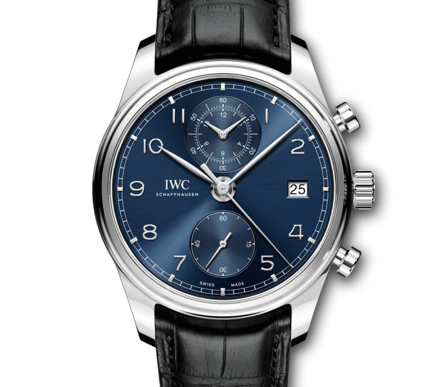 IWC Portugieser Chronograph Classic Blue dial