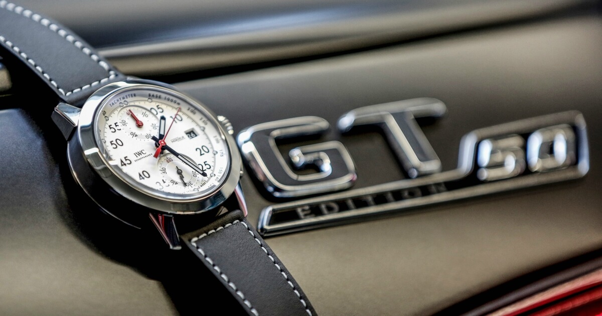 IWC Ingenieur Chronograph Sport Edition "50th Anniversary of Mercedes-AMG"
