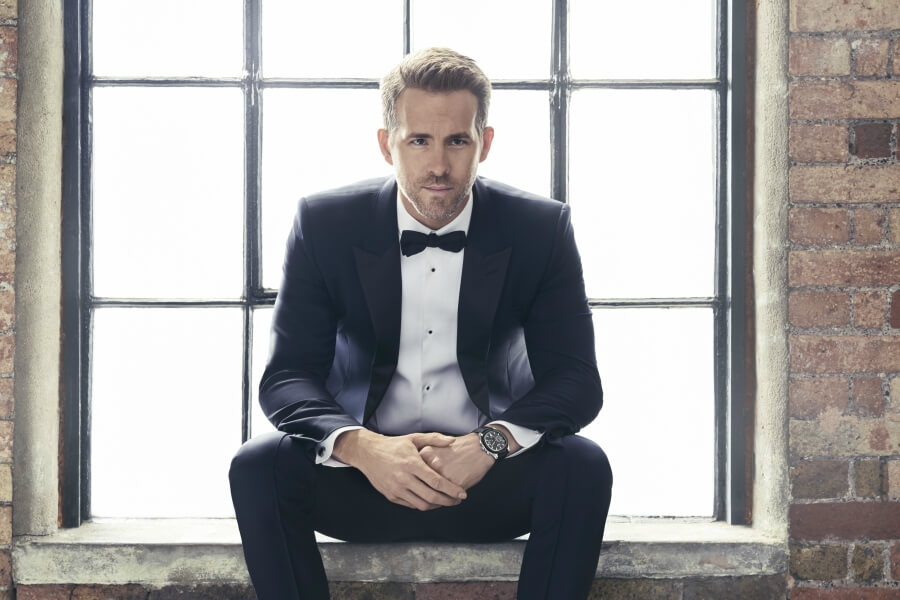 Rayan Reynolds piaget ambassador