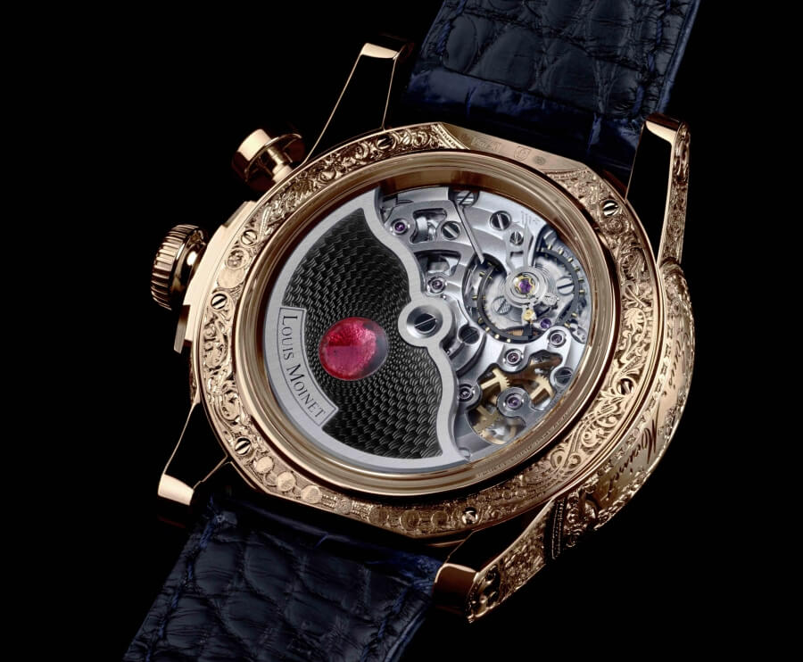 Louis Moinet Memoris Red Eclipse Movement
