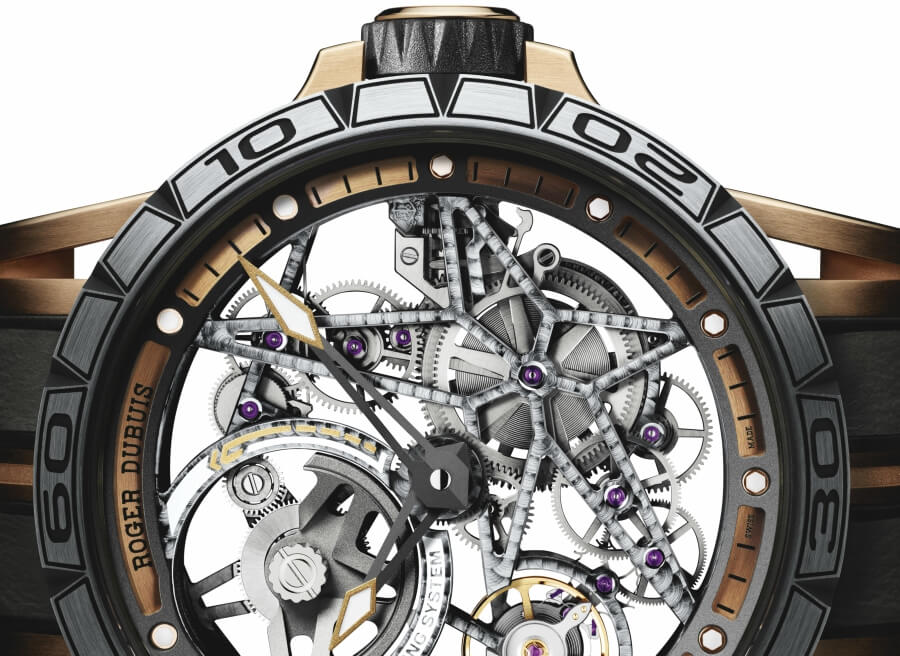 Roger Dubuis Excalibur Spider Skeleton Automatic Movement