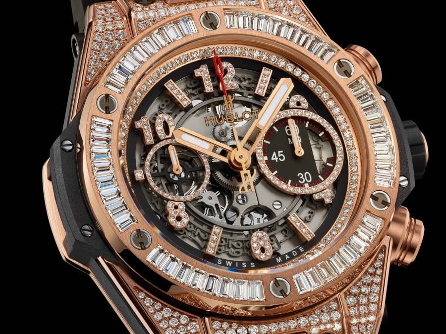 HUBLOT Big Bang Unico King Gold Jewelry