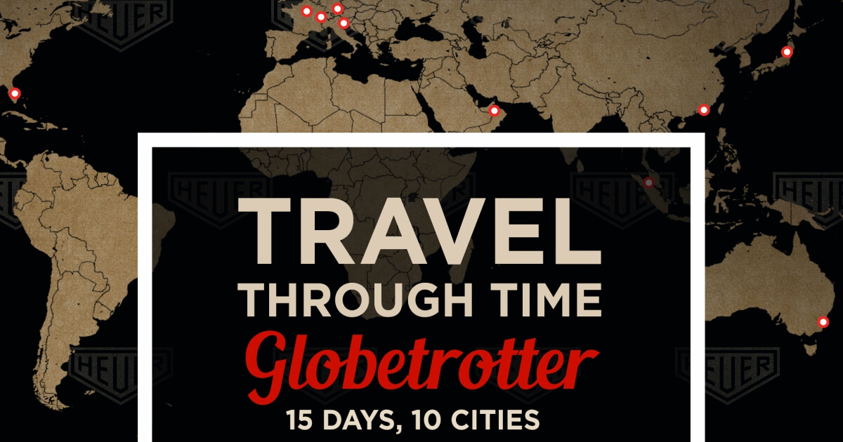 Heuer Globetrotter Exhibition