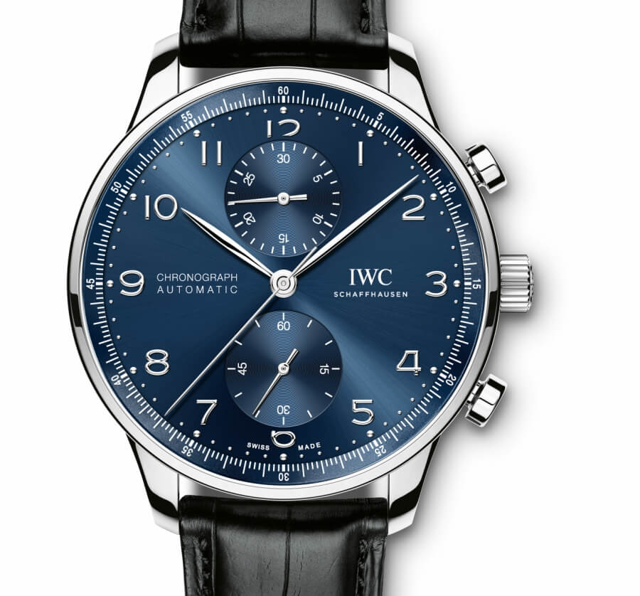 IWC Portugieser Chronograph Blue Dial