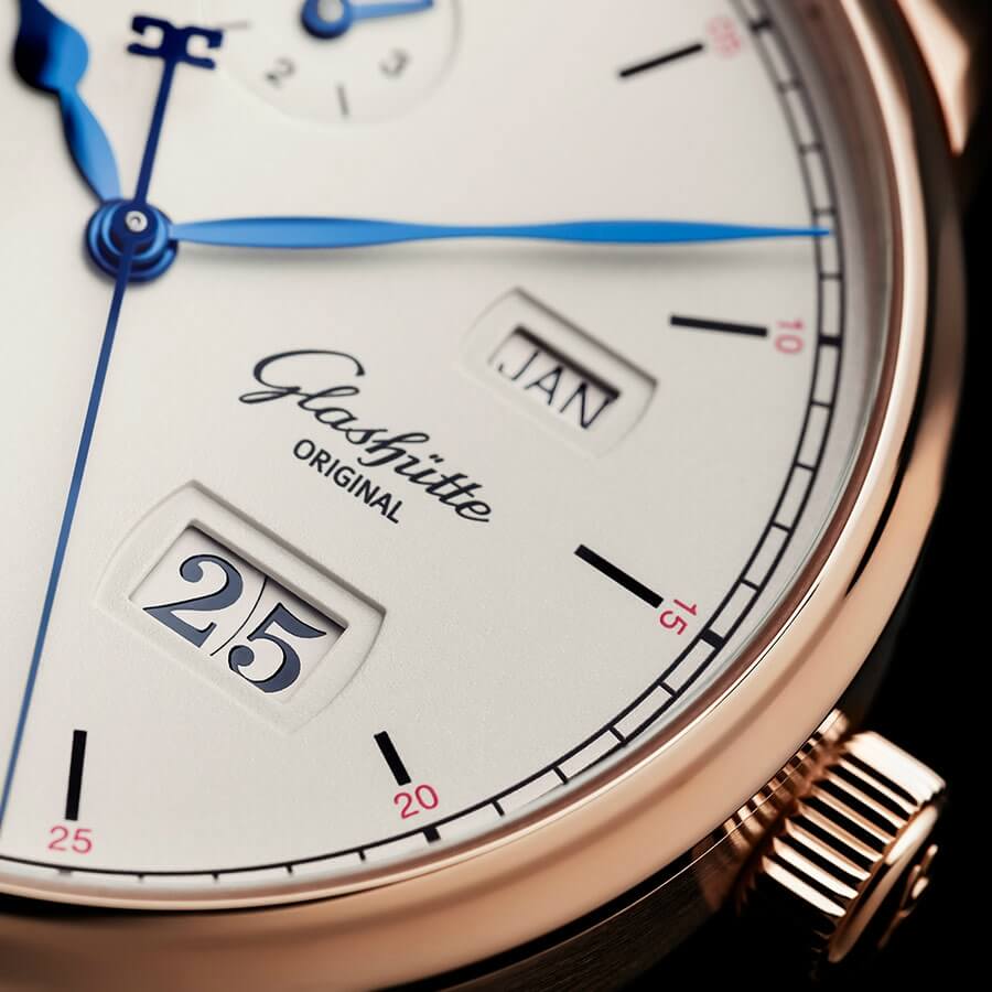 Glashutte Senator Excellence Perpetual Calendar Dial