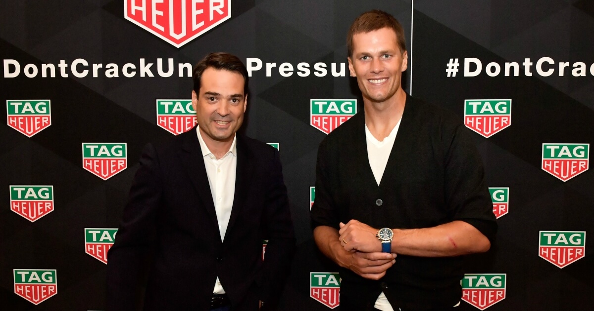 TAG Heuer Brand Ambassador Tom Brady Releases Heuer 01 Special Edition Watch