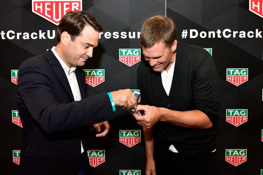 TAG Heuer Brand Ambassador Tom Brady Releases Heuer 01 Special Edition Watch