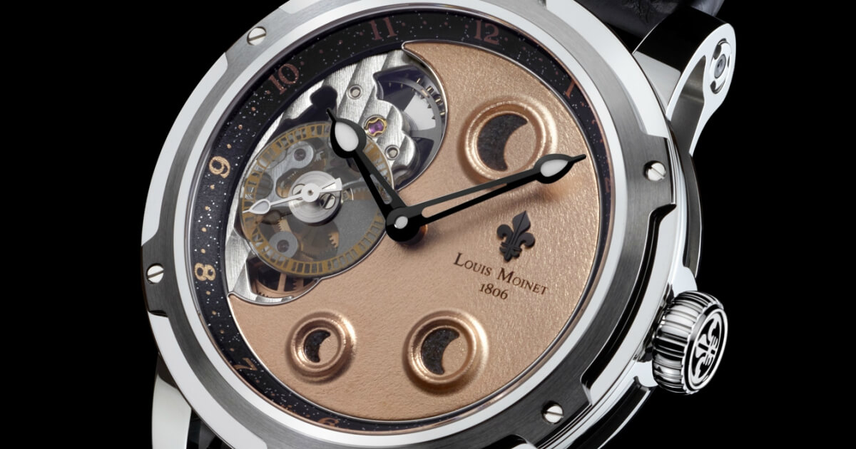 Louis Moinet reaching the moon for Only Watch