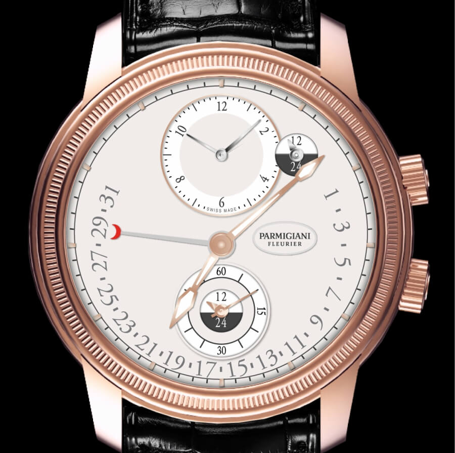 Parmigiani Fleurier Toric Hemisphères Rétrograde