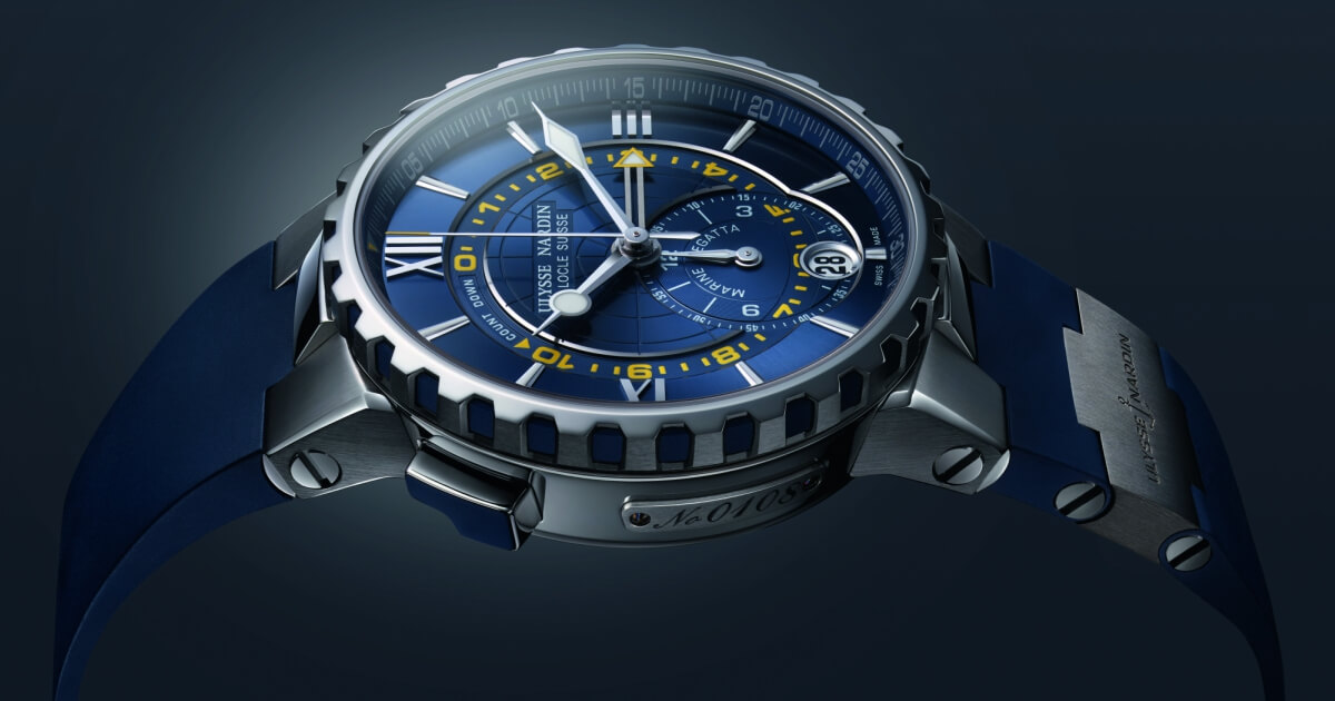 Ulysse Nardin won the Sport Watch Prize at the Grand Prix d’Horlogerie in Geneva with the Marine Regatta
