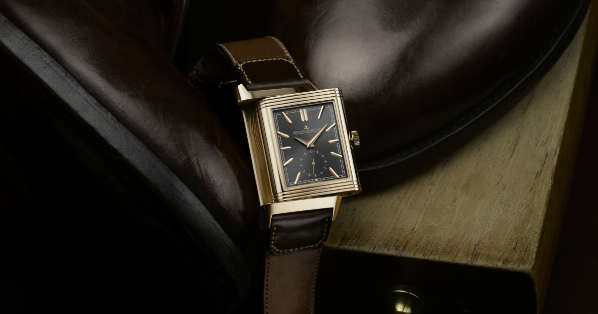 Jaeger-LeCoultre Reverso Tribute Duoface On A Casa Fagliano Strap