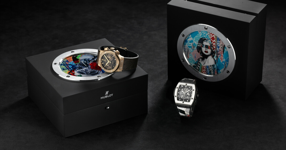 Hublot Partners With Street Artists Hush & Tristan Eaton In Celebration Of Fame Vs Fortune