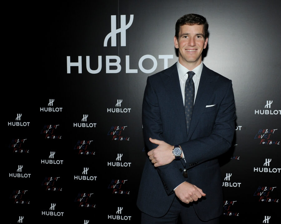 Eli Manning and Hublot