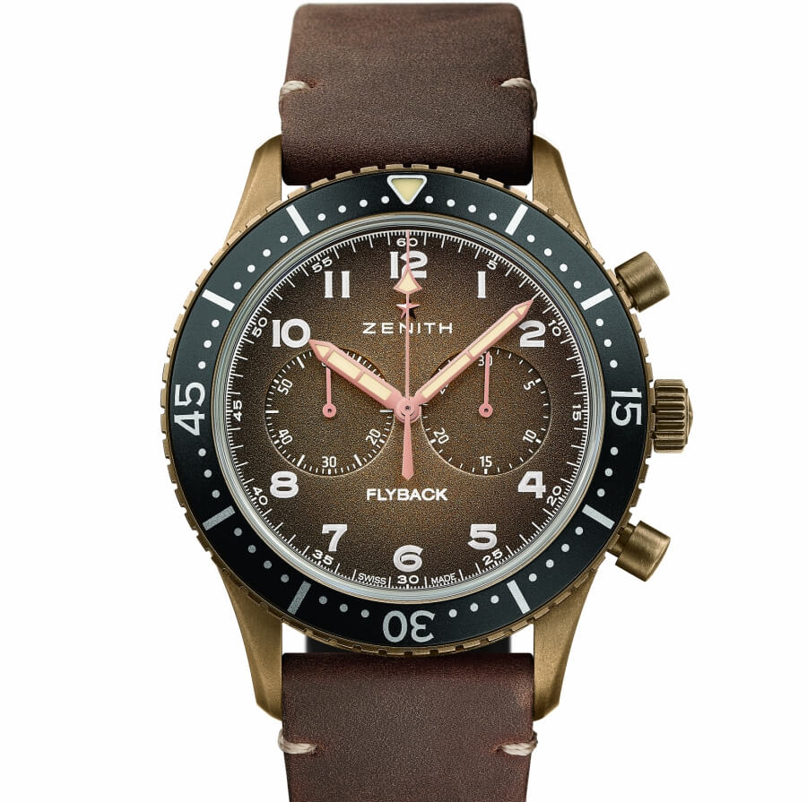 Zenith Pilot Cronometro Tipo Cp-2 Flyback