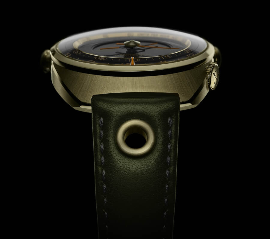 Singer Track1 Geneva Edition Leatherstrap