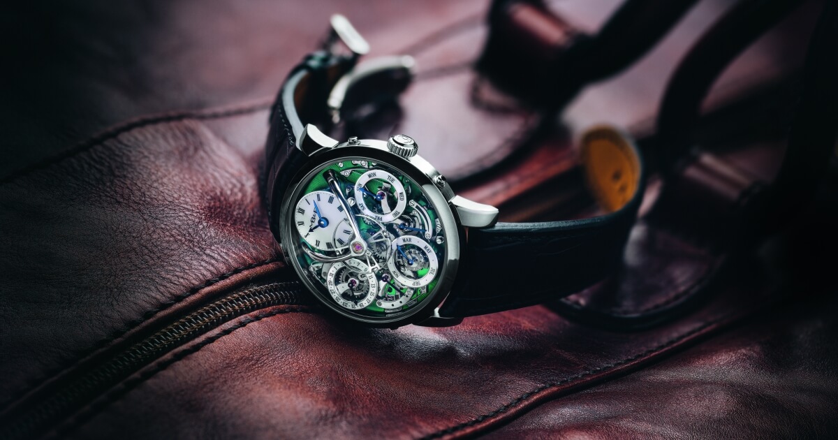 MB&F Legacy Machine Perpetual Titanium