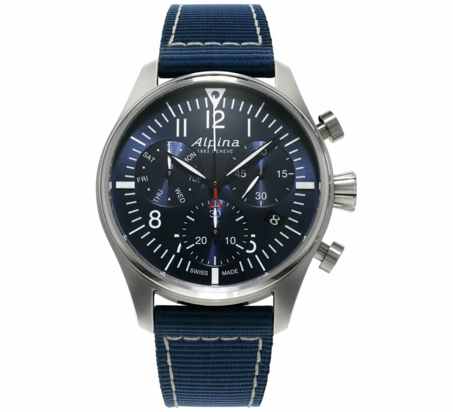 Alpina Pilot Chronograph Watch Review