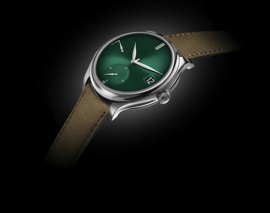 H. Moser & Cie. Endeavour Perpetual Calendar Purity Cosmic Green