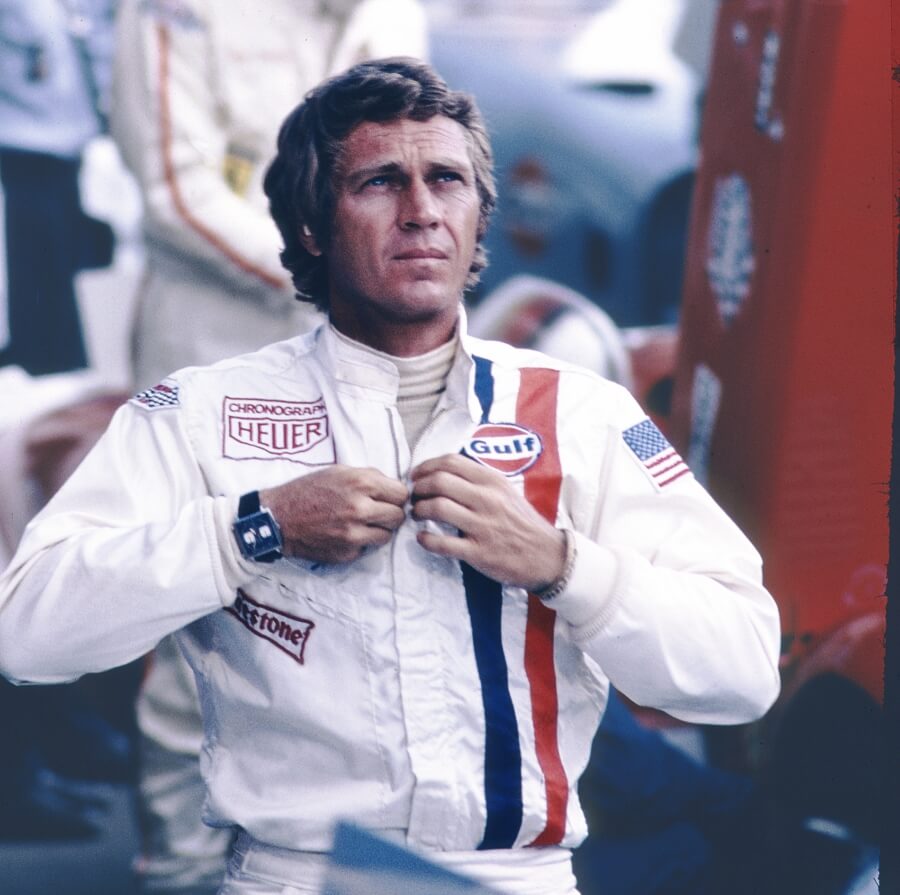 Steve McQueen and Tag Heuer