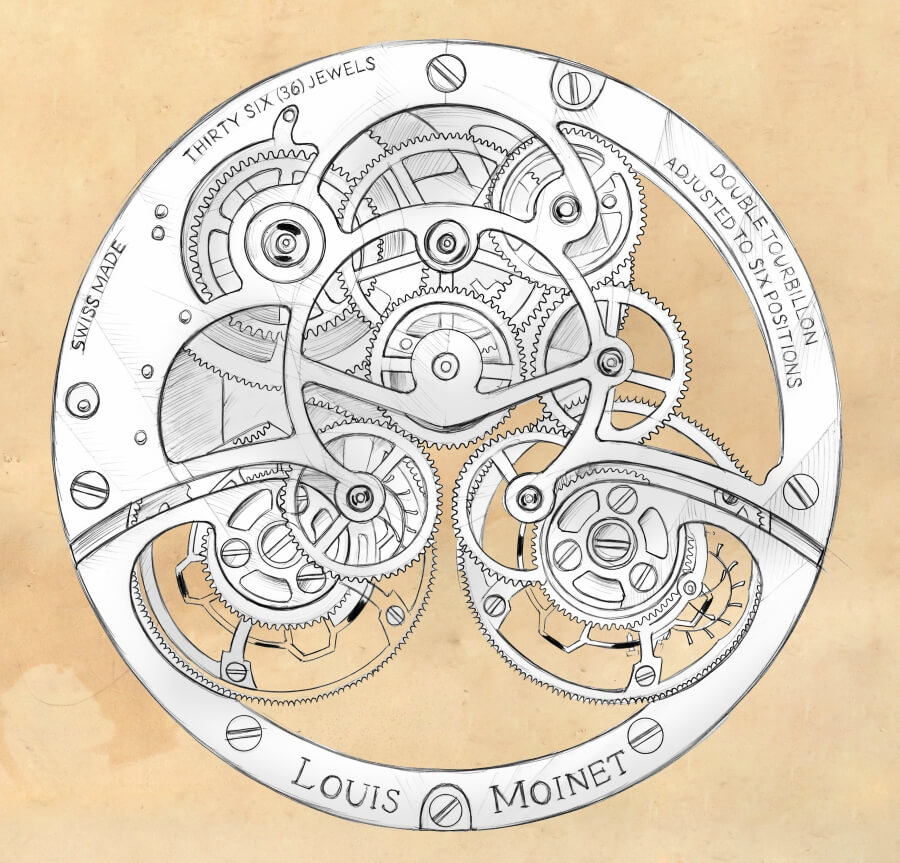 Louis Moinet Acasta & Dhofar_Movement