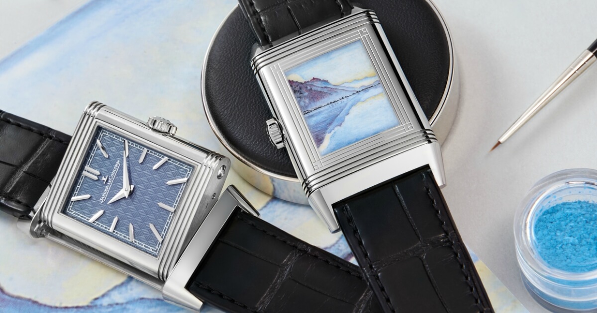 Jaeger-Lecoultre Celebrates The Work Of Ferdinand Hodler With Enamelled Reverso Watches