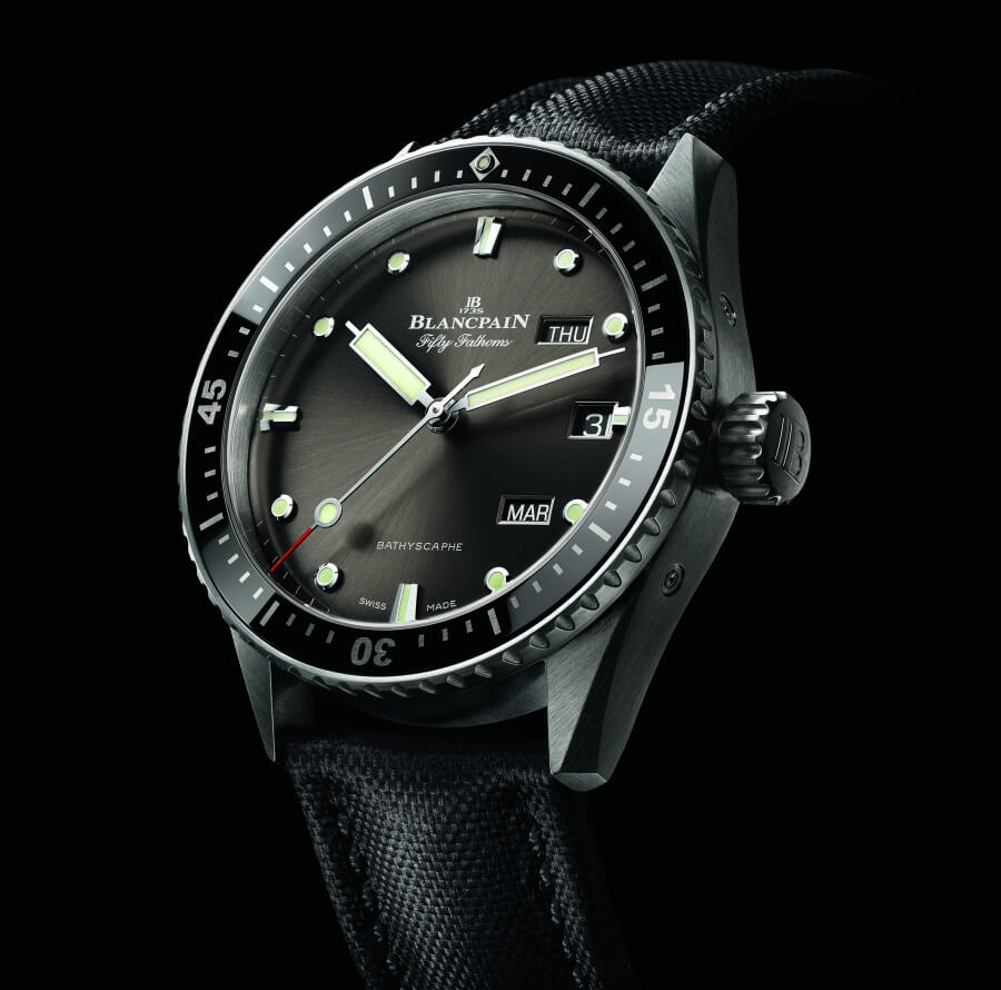 The New Blancpain Fifty Fathoms Bathyscaphe Quantième Annuel