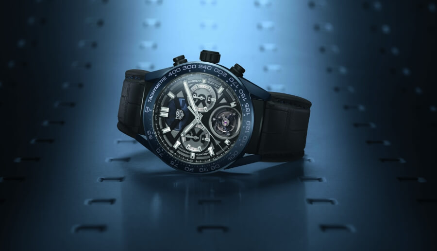 The New TAG Heuer Carrera "Tête de Vipère" Chronograph Tourbillon Chronometer