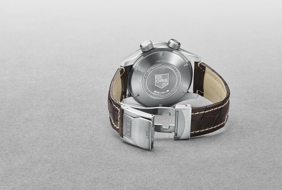 Oris Big Crown ProPilot Alarm Limited Edition Case Back