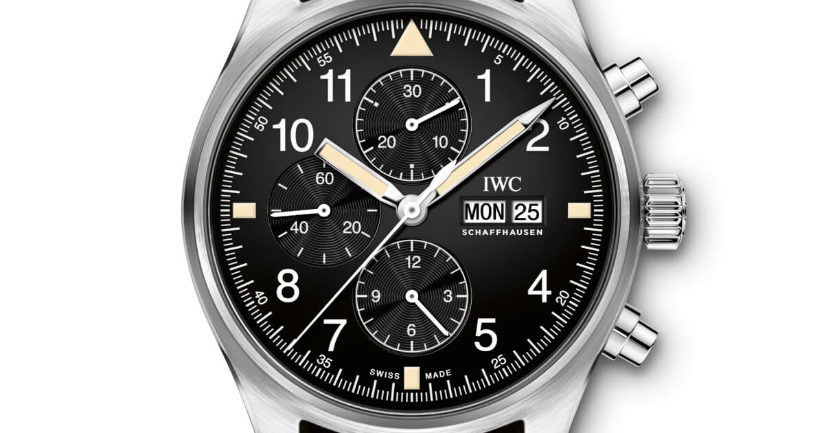 IWC Pilot's Watch Chronograph In The Original Design From 1994 (Specifications and Price)