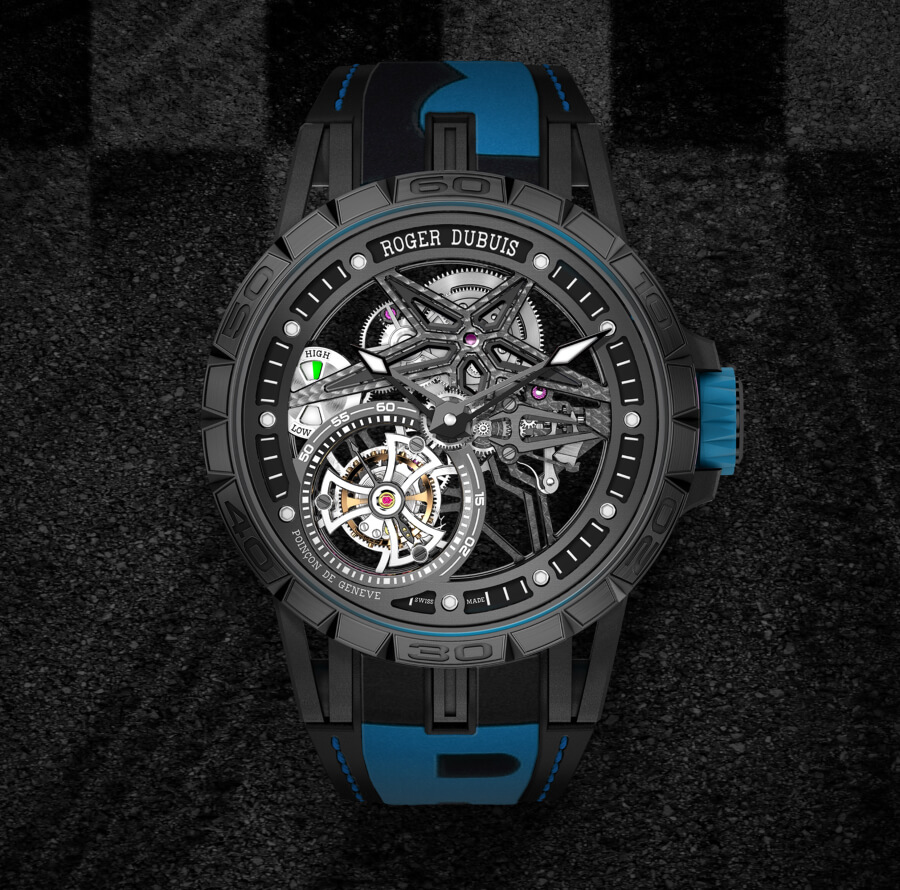 Roger Dubuis Excalibur Spider Pirelli Single Flying Tourbillon